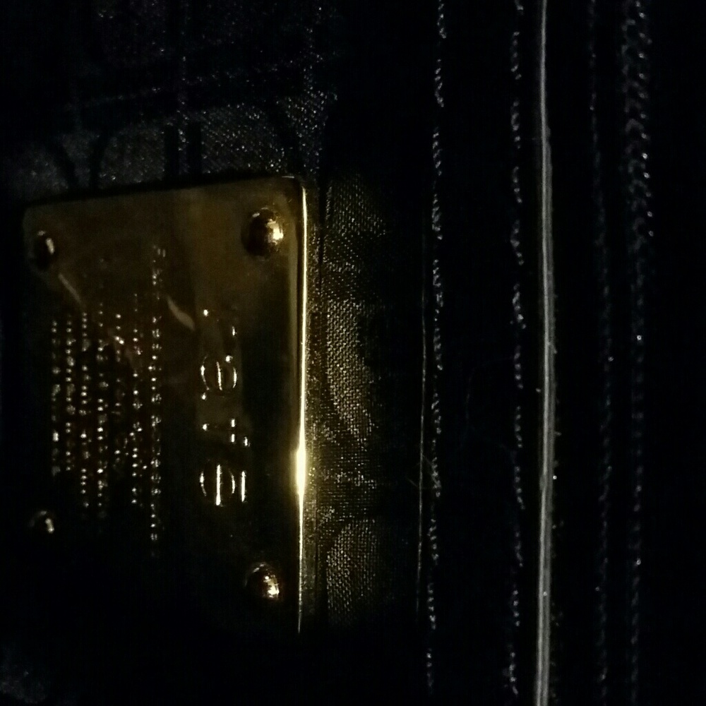 RAFE Black Crocodile Embossed Patent Leather Bag - Picture 5 of 7